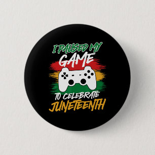 Controller Videogames Console Pauzeerde Mijn Game Ronde Button 5,7 Cm