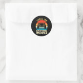 Controllerniveau 100 dagen van school ontgrendelde ronde sticker (Tas)