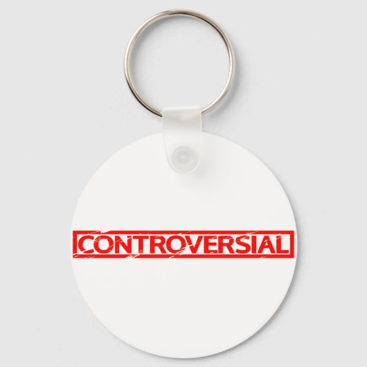 Controversiële stempel sleutelhanger (Voorkant)