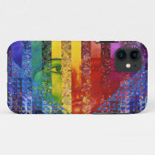 Conundrum I - Abstracte regenboogvrouw godin Case-Mate iPhone Case (Achterkant (horizontaal))