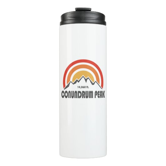 Conundrum Peak Thermosbeker (Voorkant)