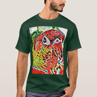 Conure design Parrot Paraket Parrot minnaar Love o T-shirt