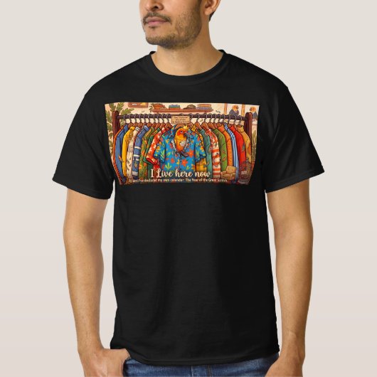 Conure - Ik woon hier nu T-shirt (Voorkant)