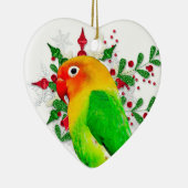 Conure Love Ornament voor de Feestdagen (Rechts)
