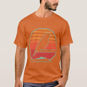 Conure papegaai 80S stijl vogelaar jongen T-shirt