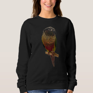 Conure Parrot Bird Design Green cheek Love for b Trui