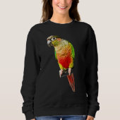 Conure Parrot Bird Green cheek Love for birds Trui (Voorkant)