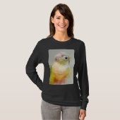 Conure Portrait 12 Animal Bird Wildlife Parrot T-shirt (Voorkant volledig)