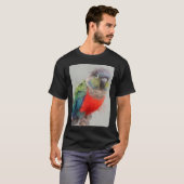 Conure Portrait 15 Animal Parrot Wildlife Bird T-shirt (Voorkant volledig)