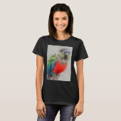 Conure Portrait 15 Animal Parrot Wildlife Bird T-shirt (Voorkant volledig)