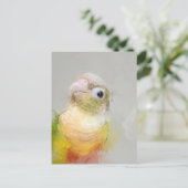 Conure portret 012 briefkaart (Staand voorkant)