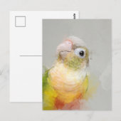 Conure portret 012 briefkaart (Voorkant / Achterkant)