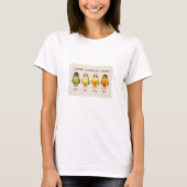 Conure rijpheidsgrafiek t-shirt (Voorkant)