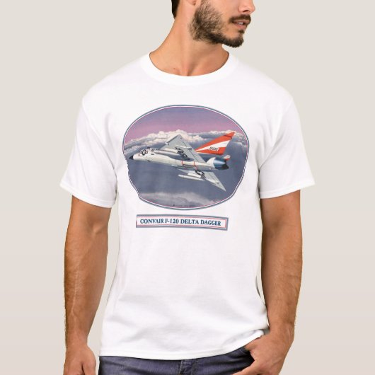 CONVAIR F120 DELTA DAGGER T-SHIRT (Voorkant)
