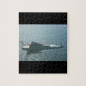 Convair F-106A Delta Dart_Militaire Vliegtuig Legpuzzel (Verticaal)