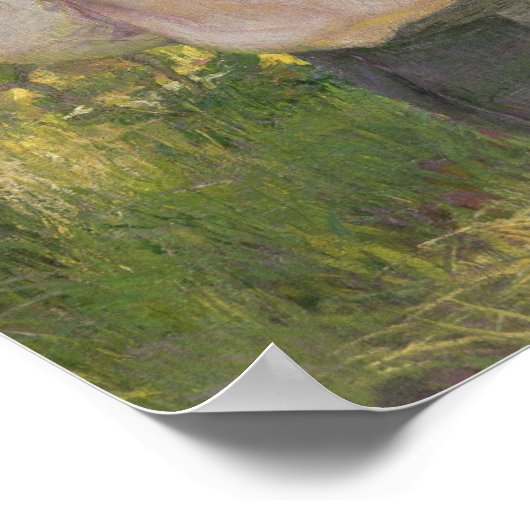 Convalescent, 1896 poster (Hoek)