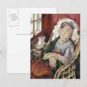 Convalescent, 1930 briefkaart (Voorkant / Achterkant)