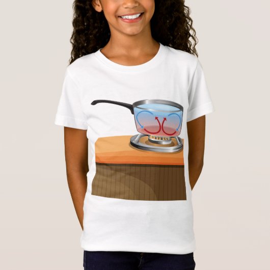 Convection Currents Girls T-Shirt (Voorkant)
