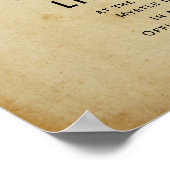 "Convenant of Love" LifePartners WeddingCertificat Poster (Hoek)