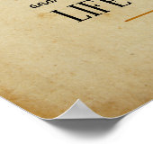 "Convenant of Love" LifePartners WeddingCertificat Poster (Hoek)