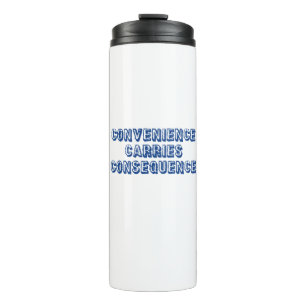 Conveniënte gevolgen thermosbeker