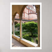 Convent Courtyard Poster (Voorkant)