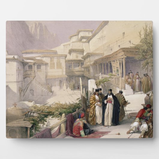 Convent of St. Catherine, Mount Sinai, 17 februari Fotoplaat (Voorkant)