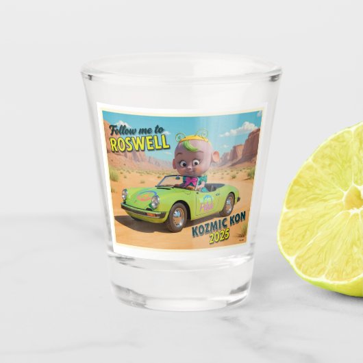 Conventie shotglas shot glas (Voorkant)