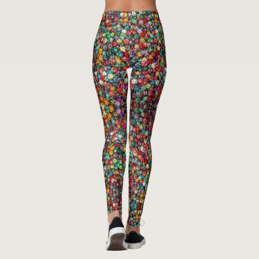Convention Gaming Dice Comfortable "play to win" Leggings (Achterkant)