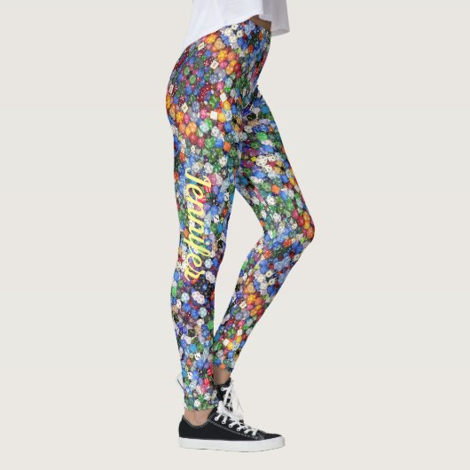 Convention Gaming Dice Comfortable "play to win" Leggings (Rechts)