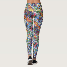 Convention Gaming Dice Comfortable "play to win" Leggings