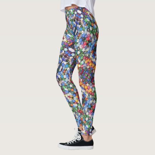 Convention Gaming Dice Comfortable "play to win" Leggings (Links)