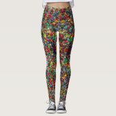 Convention Gaming Dice Comfortable "play to win" Leggings (Voorkant)