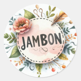 Conventionele ronde stickers