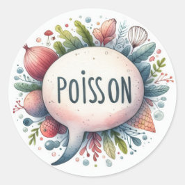 Conventionele ronde stickers