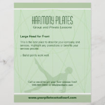 Convergent Lines Pilates Flyer
