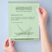 Convergent Lines Pilates Flyer (Hand)