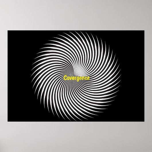 Convergentie-Poster Poster (Voorkant)