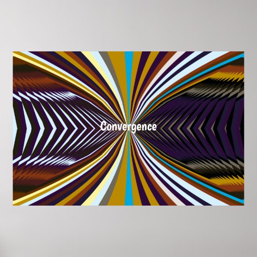 Convergentie-Poster Poster (Voorkant)
