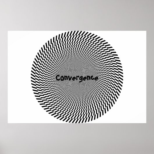 Convergentieposter Poster (Voorkant)