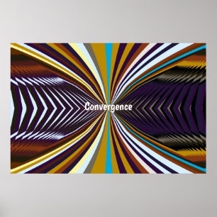 Convergentieposter Poster