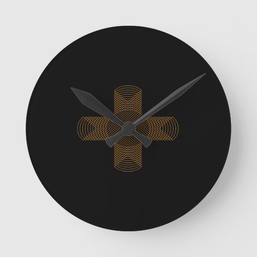 convergerend ronde klok (Voorkant)