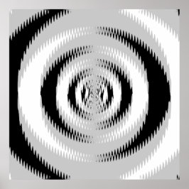 Convergerende logaritmische spiralen dist var 4 poster