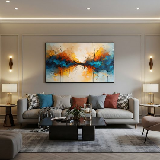 Convergerende Stromen Poster