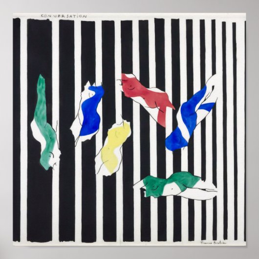 Conversatie | Francis Picabia | Poster (Voorkant)