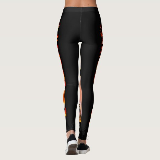 Conversatie leggings (Achterkant)