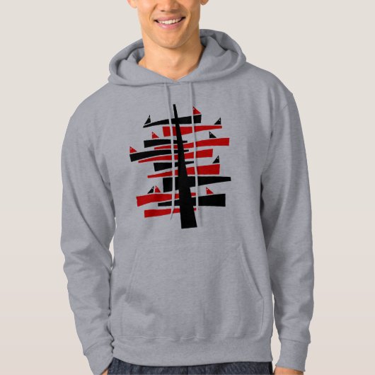 Conversatiestructuur Hoodie (Voorkant)