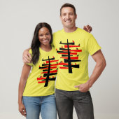 Conversatiestructuur T-shirt (Unisex)