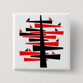 Conversatiestructuur Vierkante Button 5,1 Cm (Voorkant)