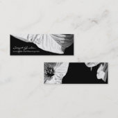 Conversation1Floral Photography Mini Visitekaartje (Voorkant / Achterkant)